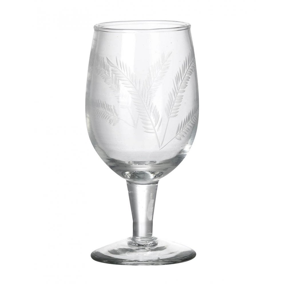 Engraved Wine Glass Clear H155x70mm