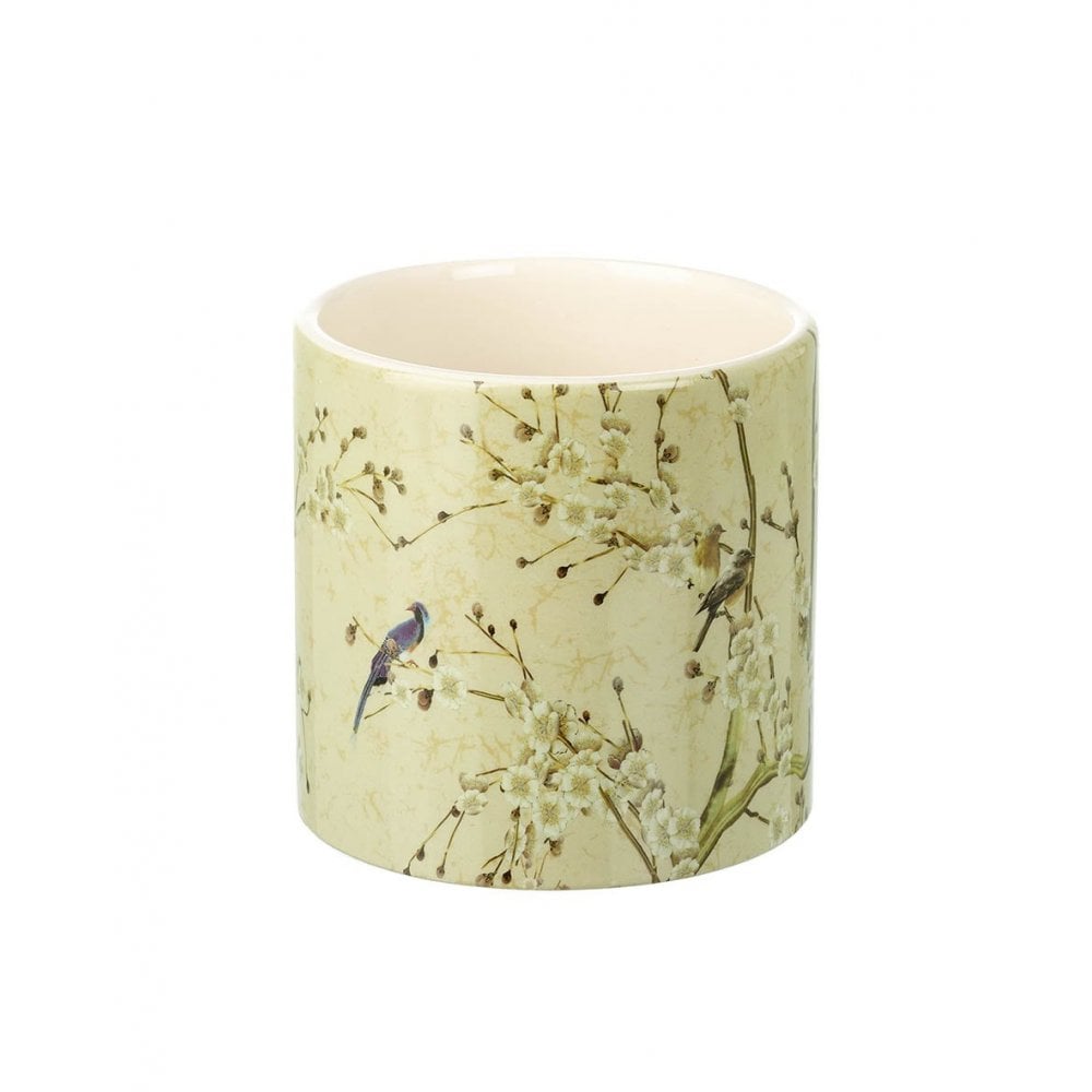 Planter Blossom H90x90mm Ceramic Cream