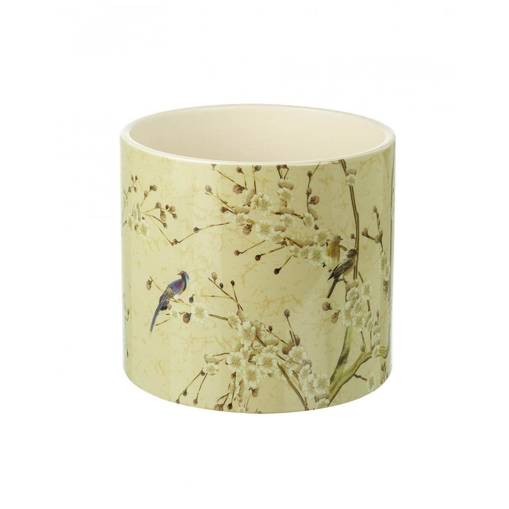 Planter Blossom H140x155mm Ceramic Cream
