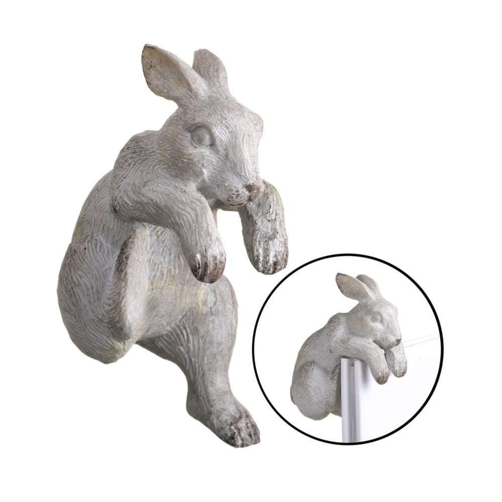 Pothanger Rabbit H80xw50xd65mm Light Grey
