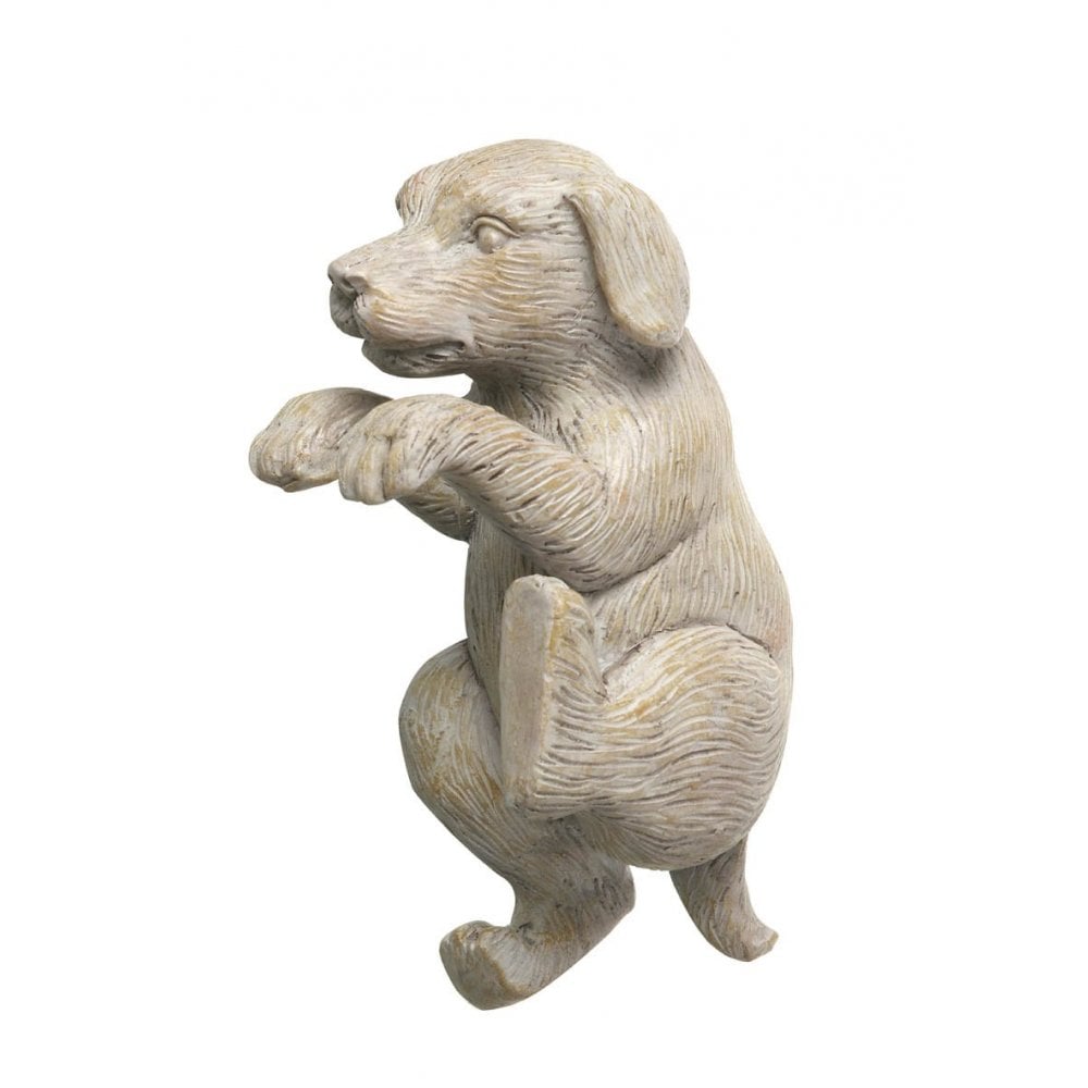 Pothanger Dog H90x50mm Crm