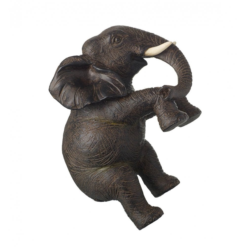 Elephant Pothanger Brown H120x80mm