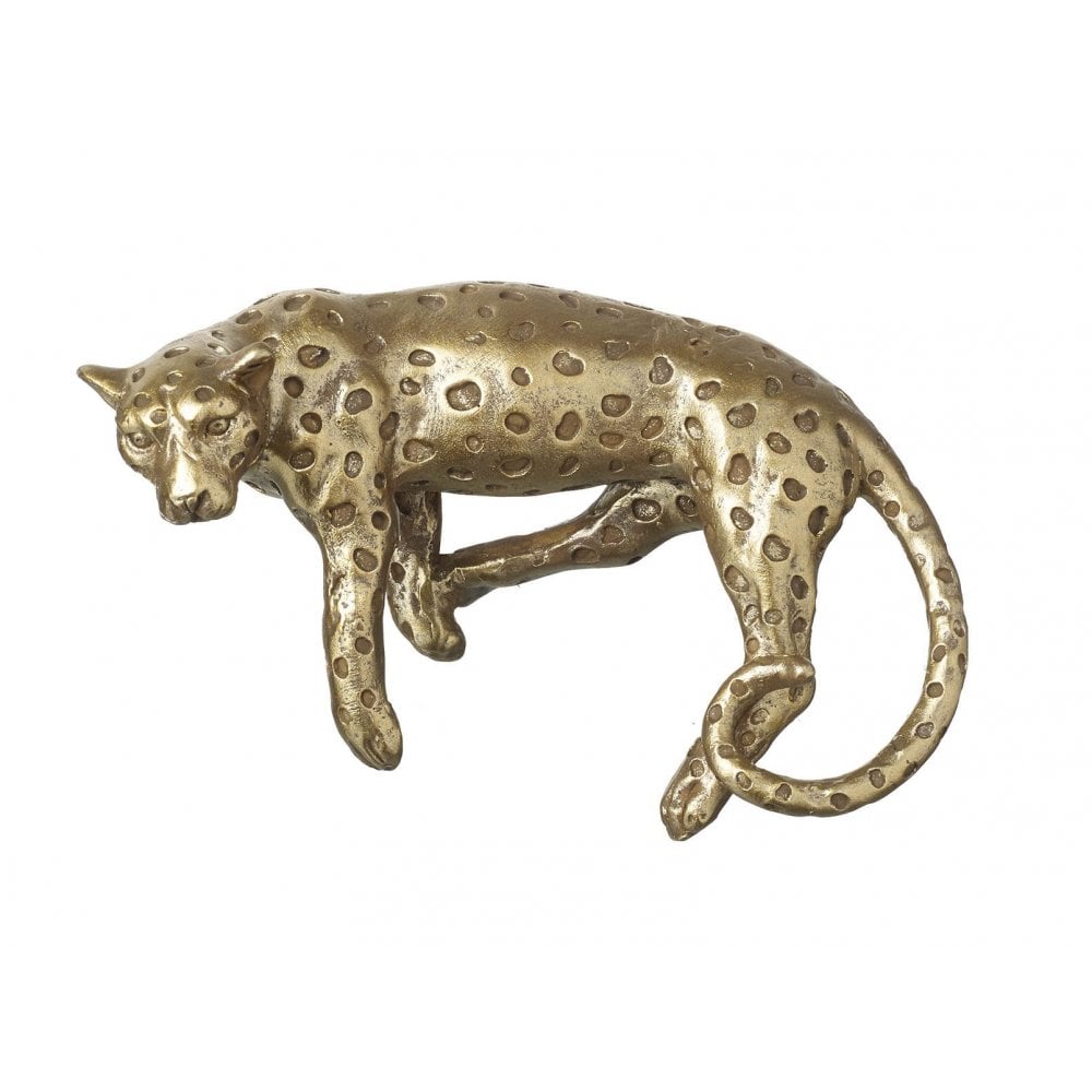 Leopard Pothanger Gold H85x150mm