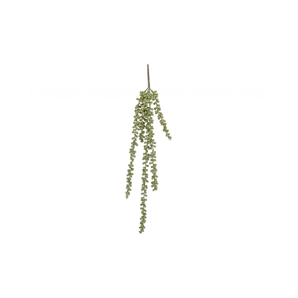 Artificial Plant Bean Leaves Stem, Green