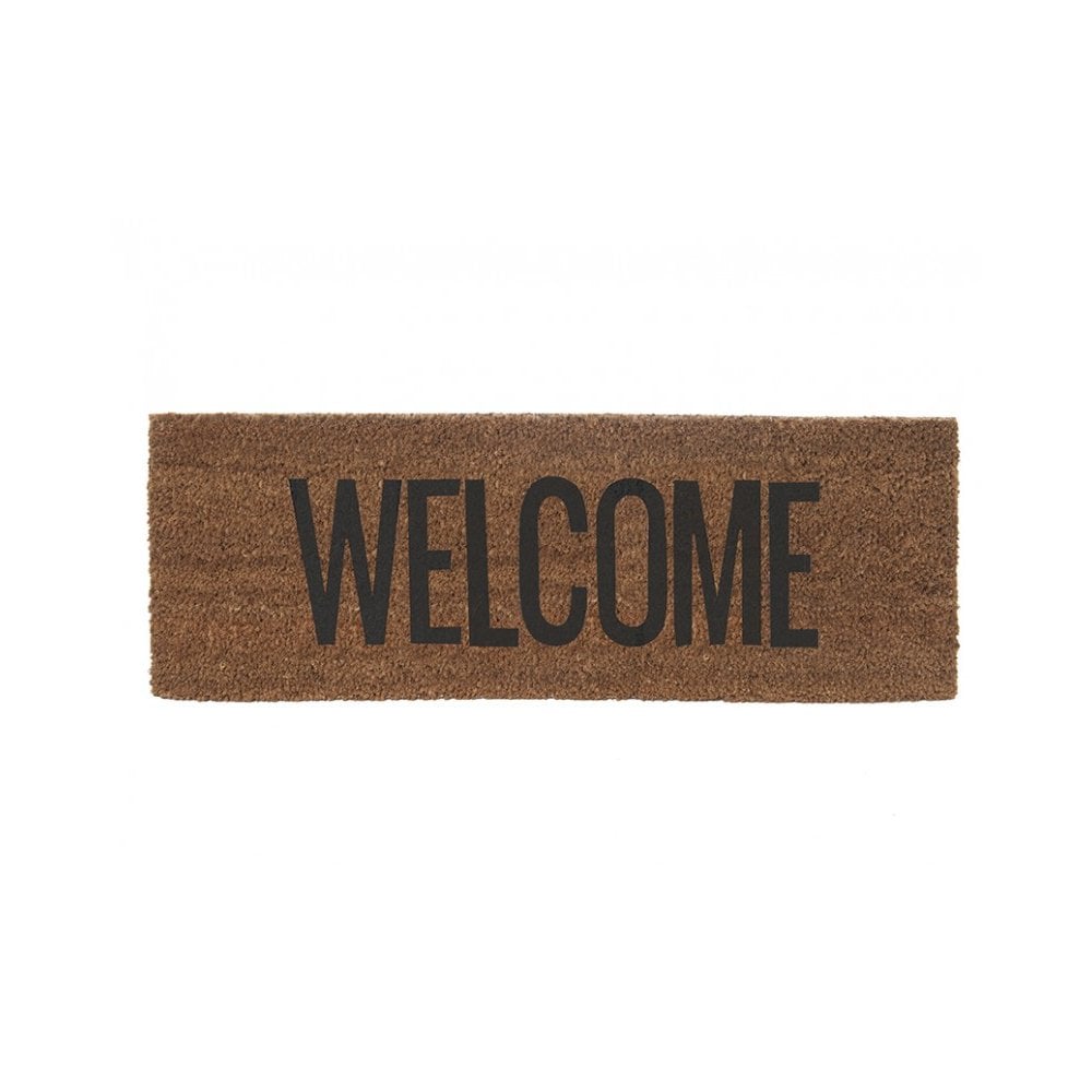 Doormat Welcome, Multicolor, Brown