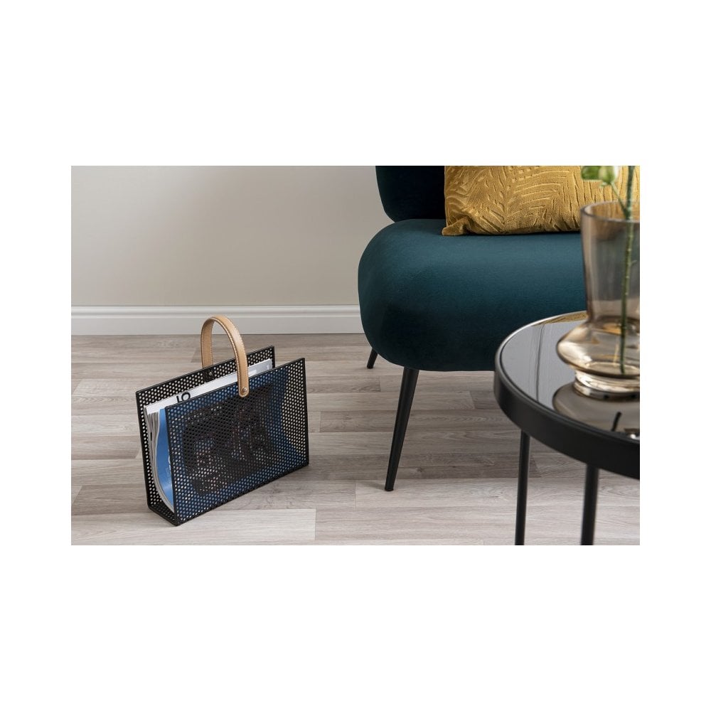 Magazine Rack Perky Mesh, Grayed jade, Green