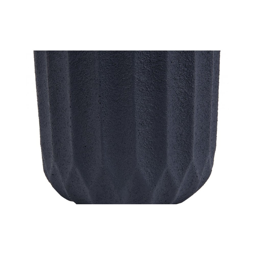 Plant Pot Stripes Small, Dark blue, Blue