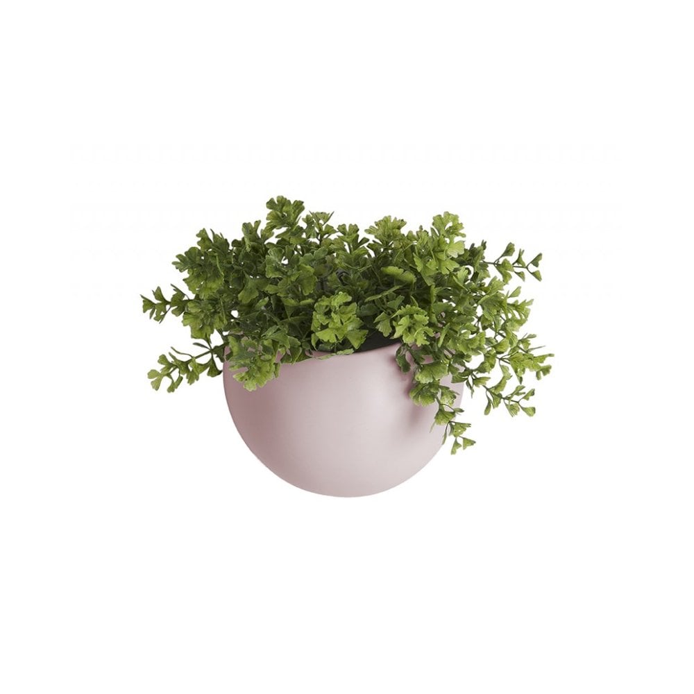 Wall Plant Pot Globe, Soft pink, Pink
