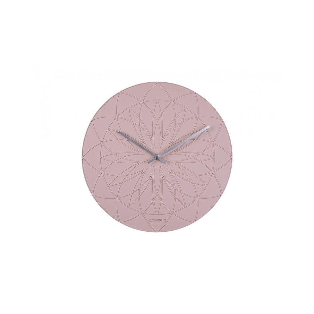 Wall Clock Fairytale, Faded pink, Pink