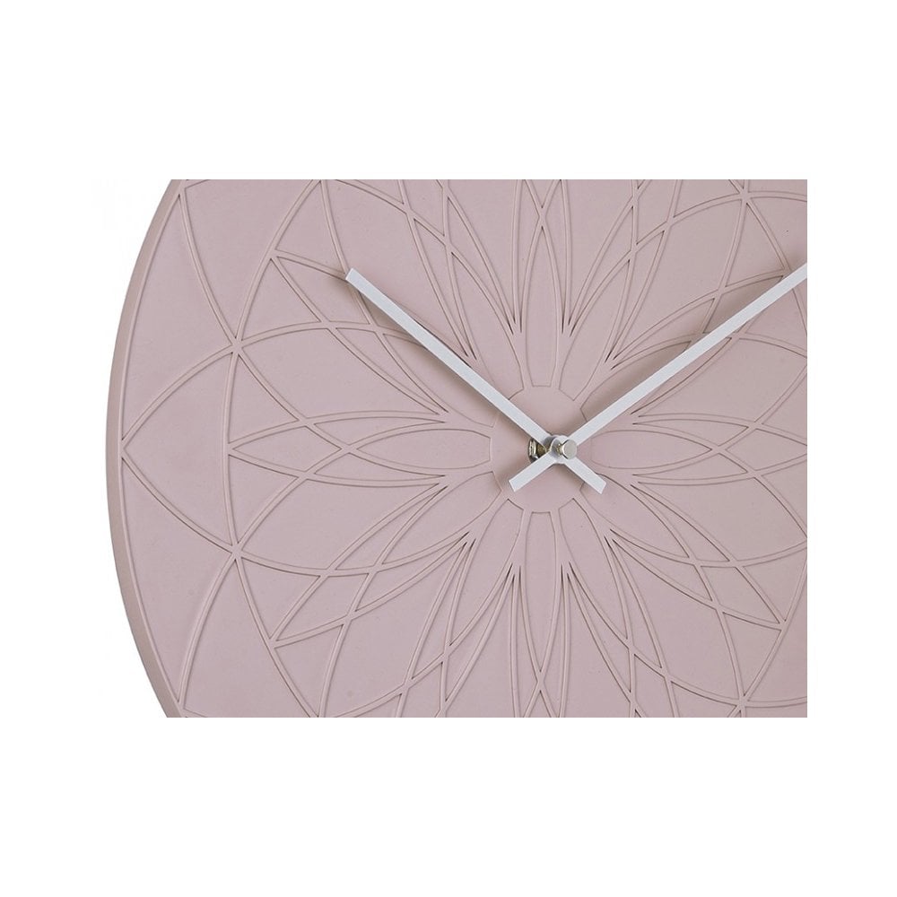 Wall Clock Fairytale, Faded pink, Pink
