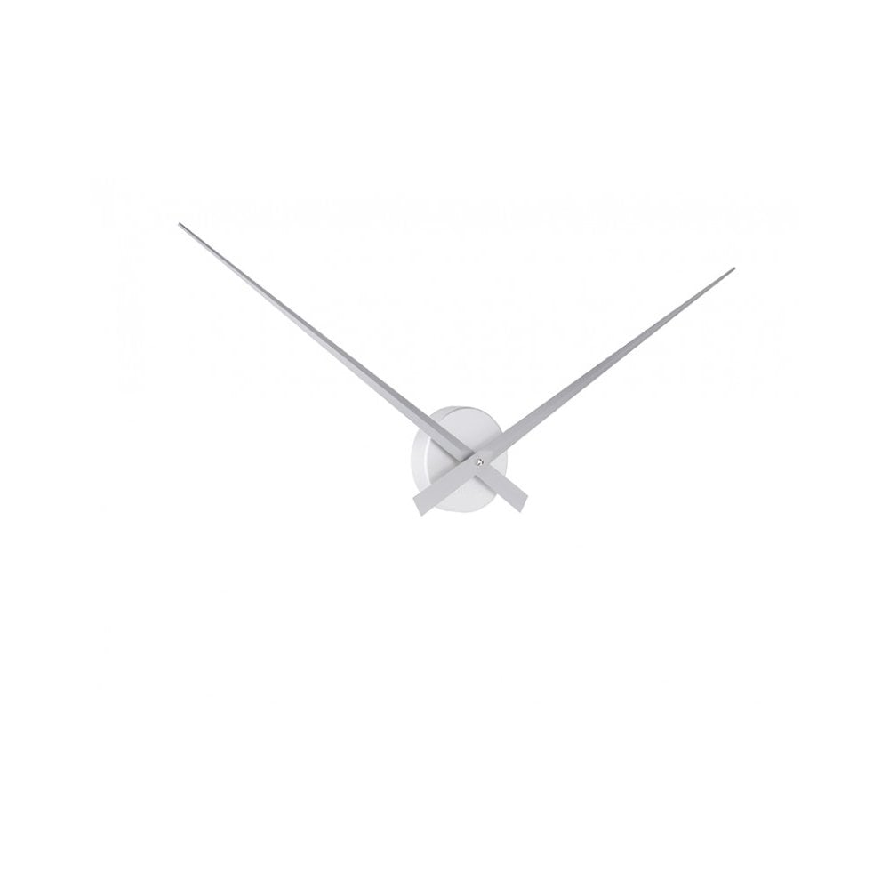 Wall Clock Little Big Time, Silver