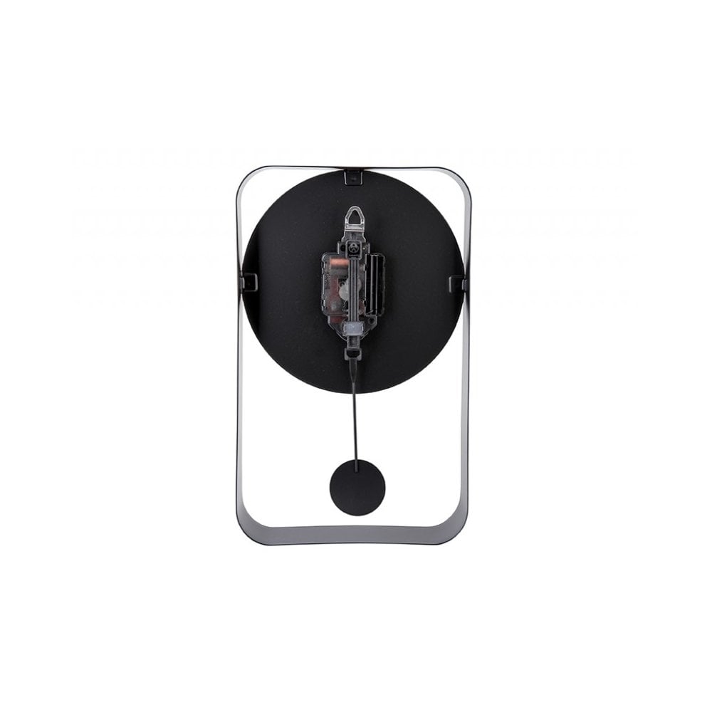 Wall Clock Pendulum Charm Small, Black