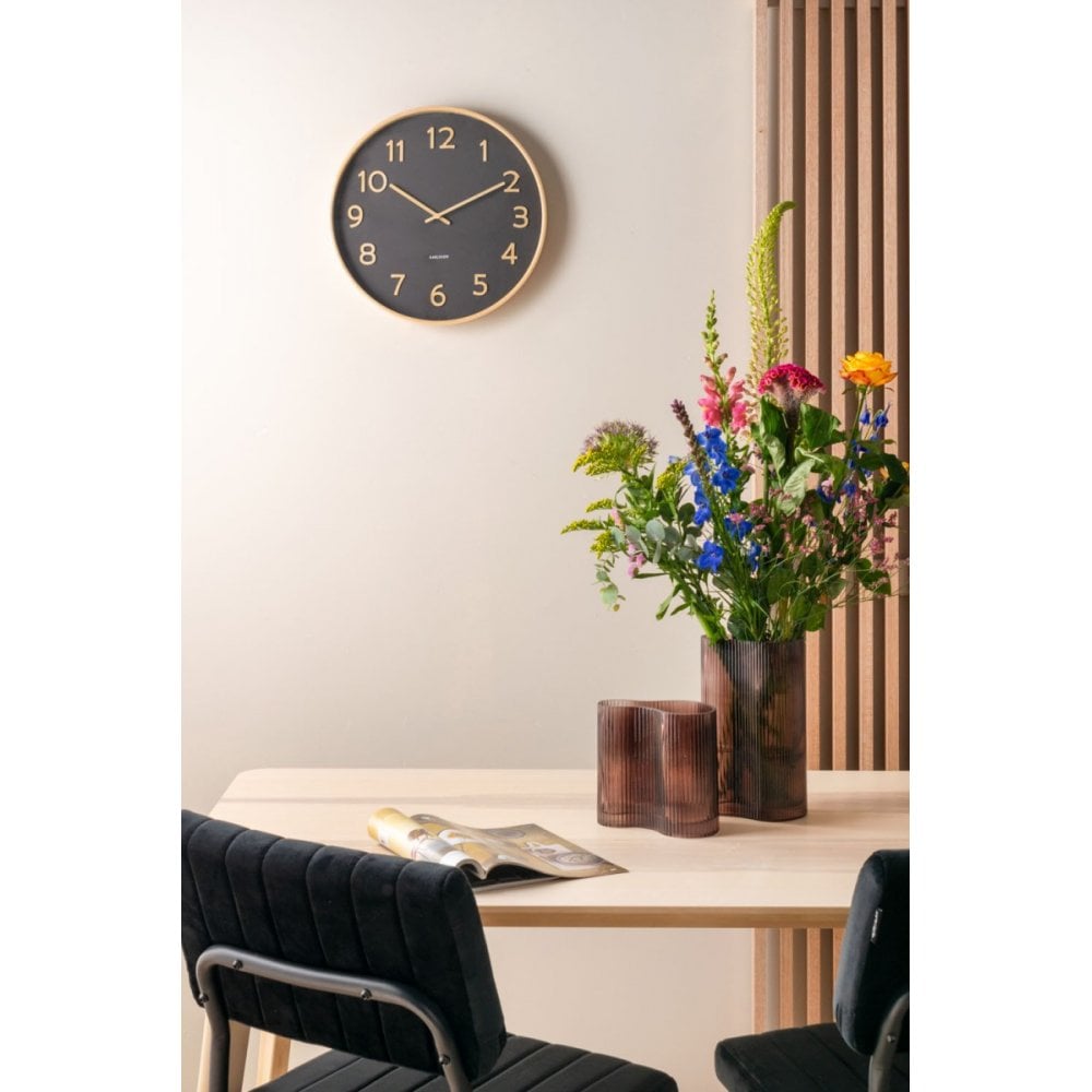 Wall Clock Pure Medium Dial, White