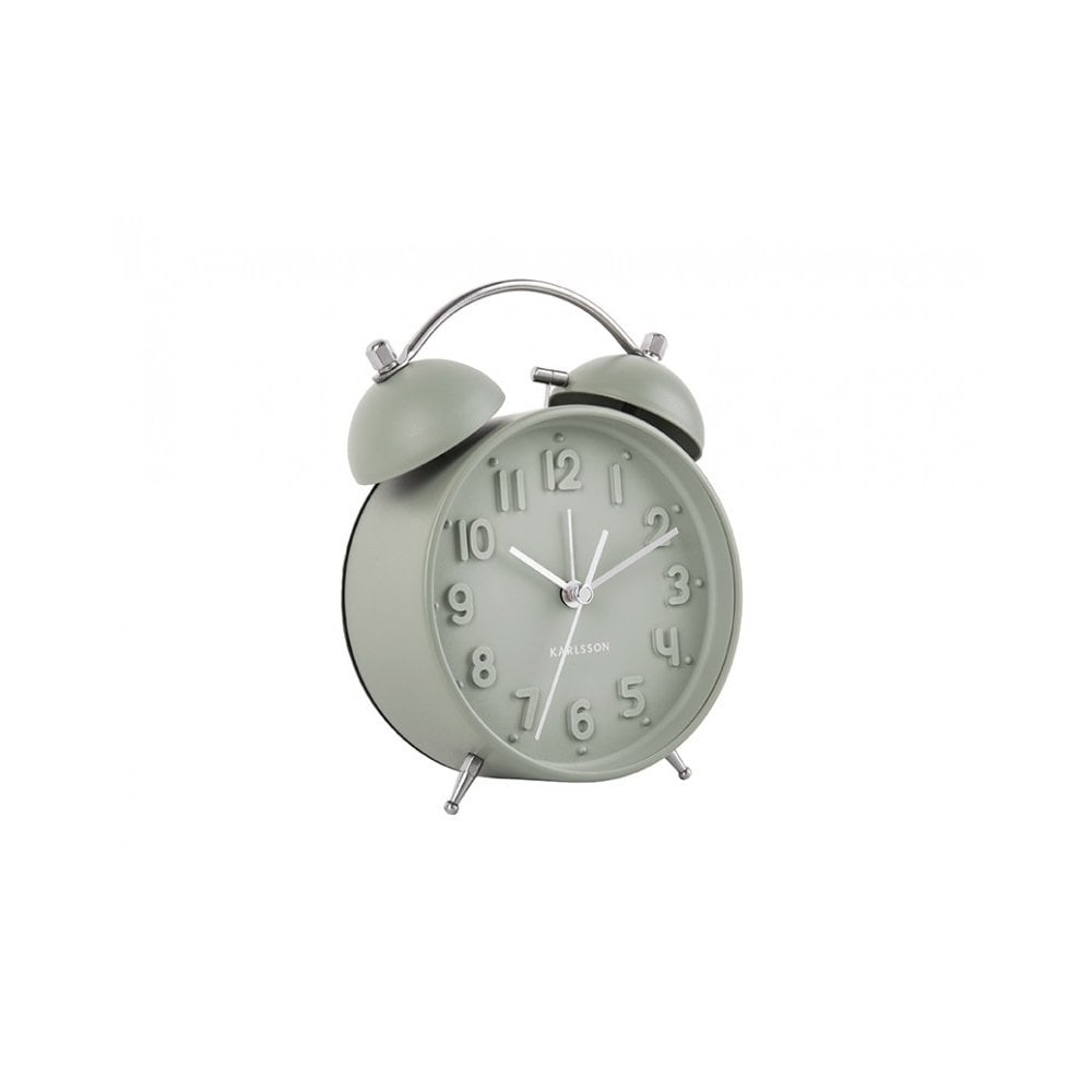 Alarm Clock Iconic, Grayed jade, Green