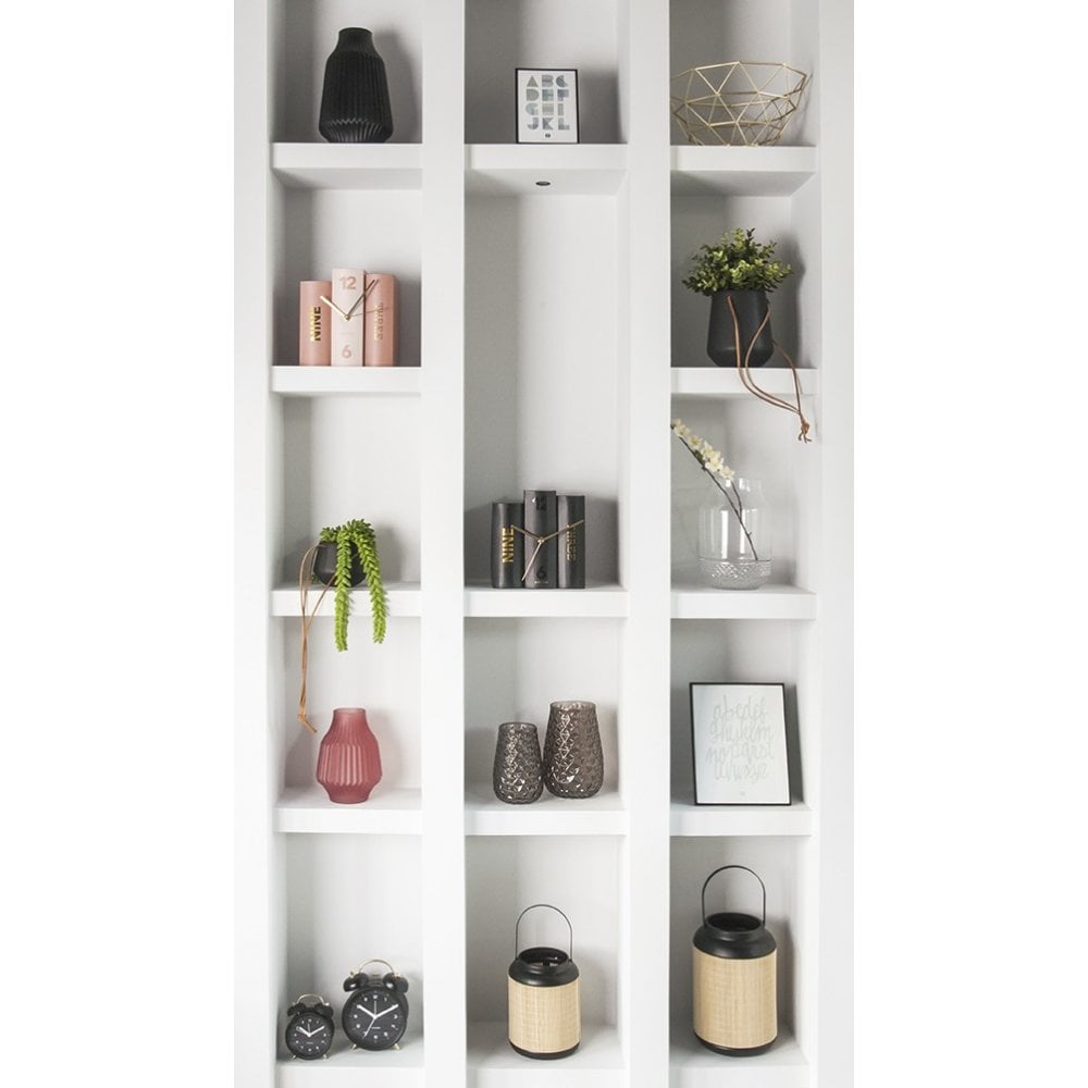 Table Clock Book, Black