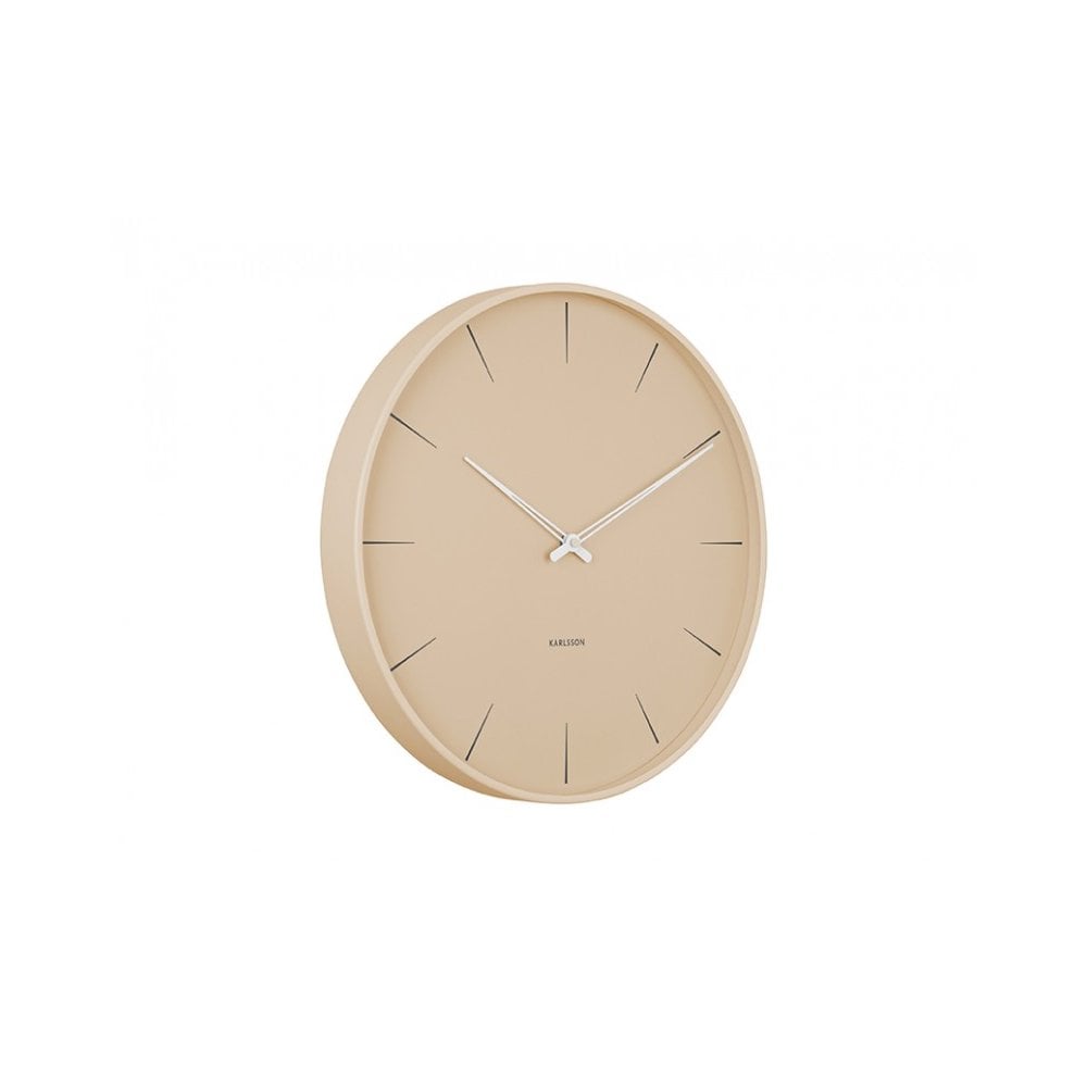 Wall Clock Lure, Sand brown, Brown