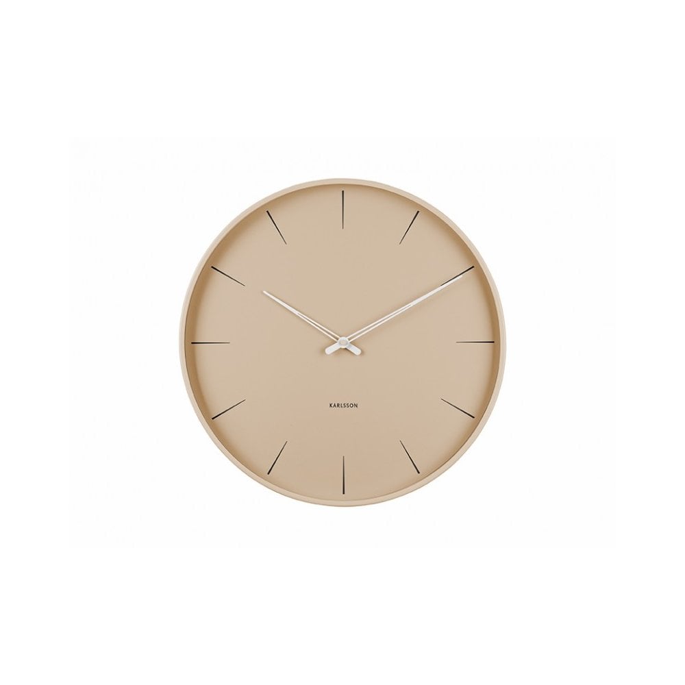 Wall Clock Lure, Sand brown, Brown