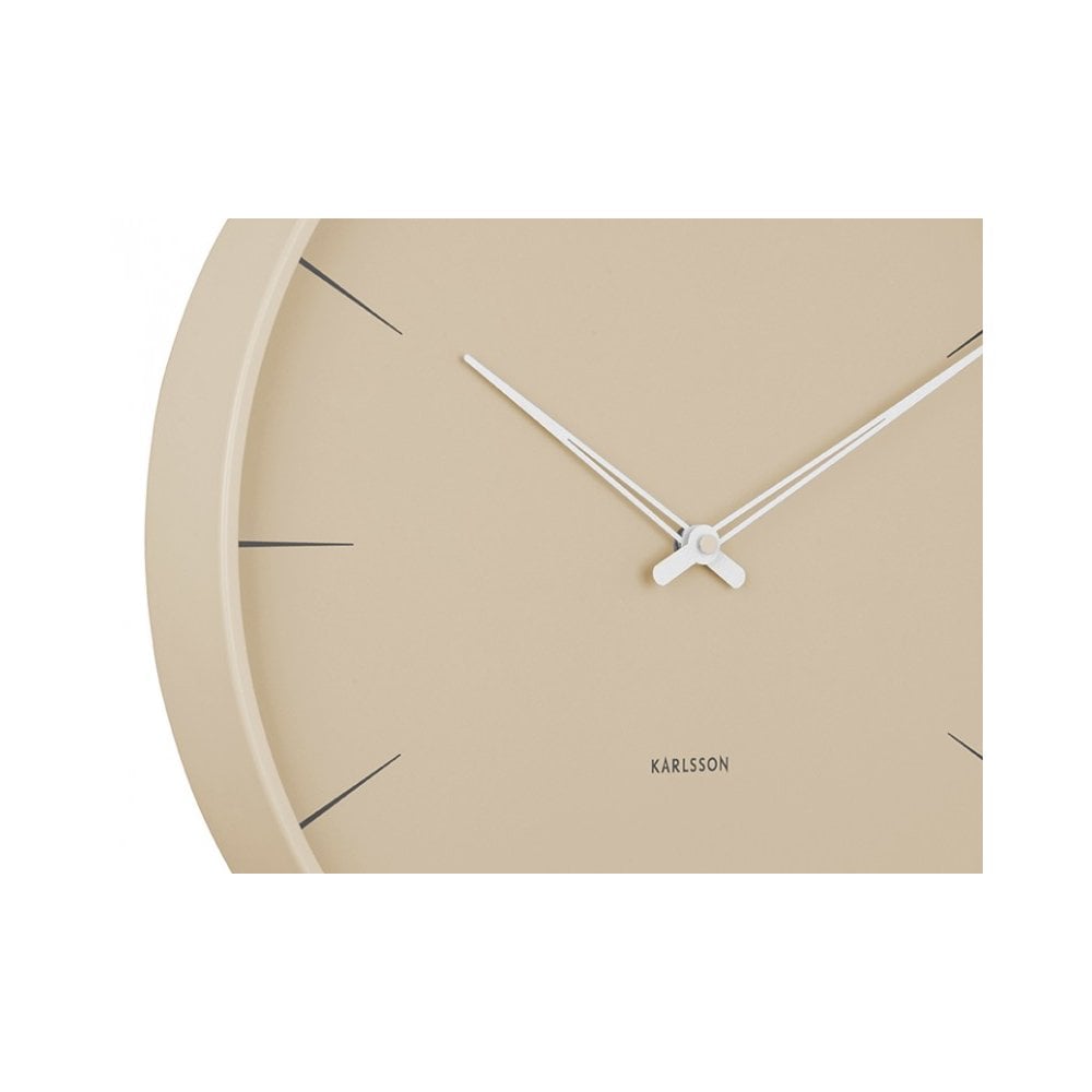 Wall Clock Lure, Sand brown, Brown