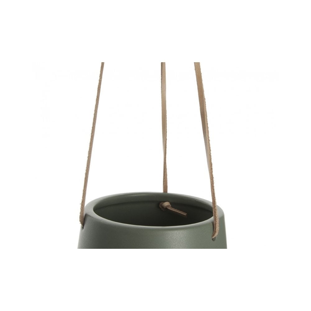 Hanging Pot Skittle Medium, Jungle green, Green