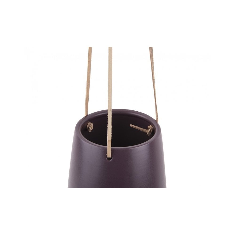 Hanging Pot Skittle Medium, Dark purple, Purple