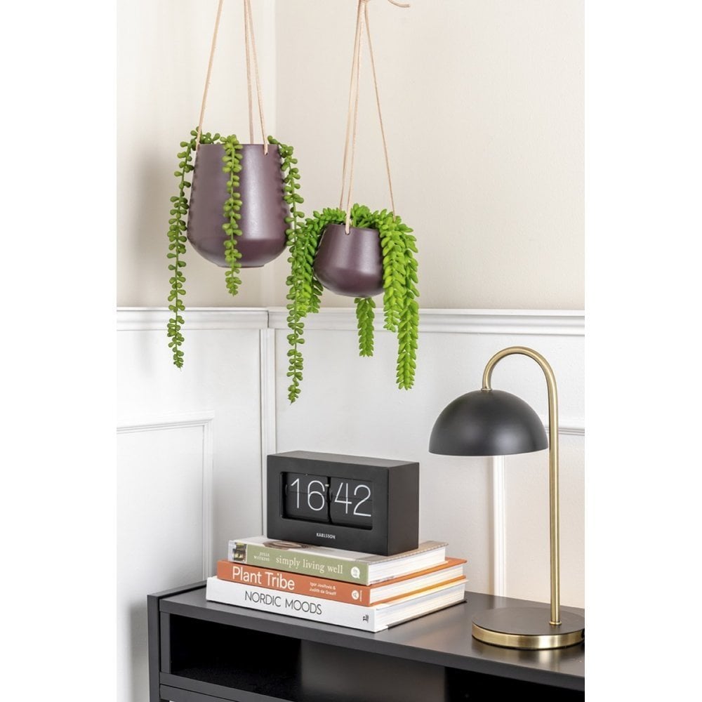 Hanging Pot Skittle Medium, Dark purple, Purple