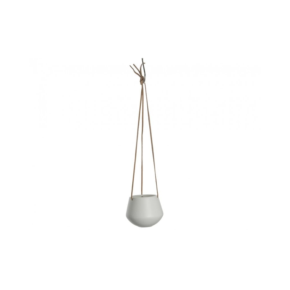 Hanging Pot Skittle Small, White