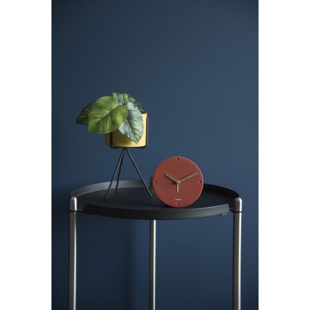 Plant Pot Set Pedestal, Ochre yellow, Yellow