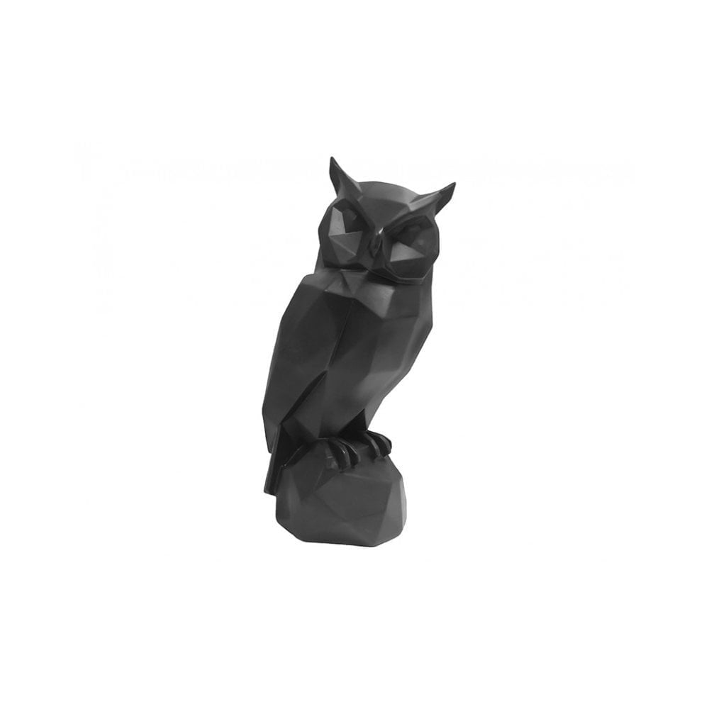 Statue Origami Owl, Black