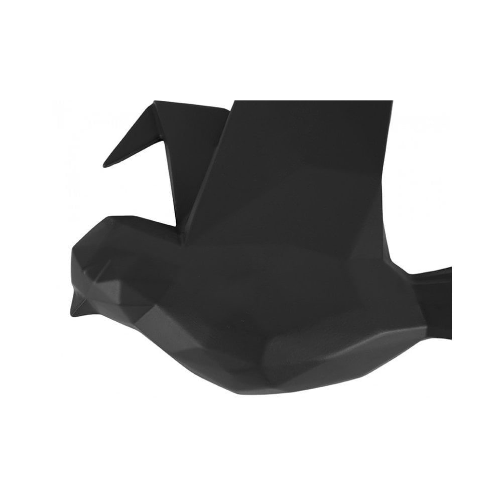 Wall Hanger Origami Bird Large, Black