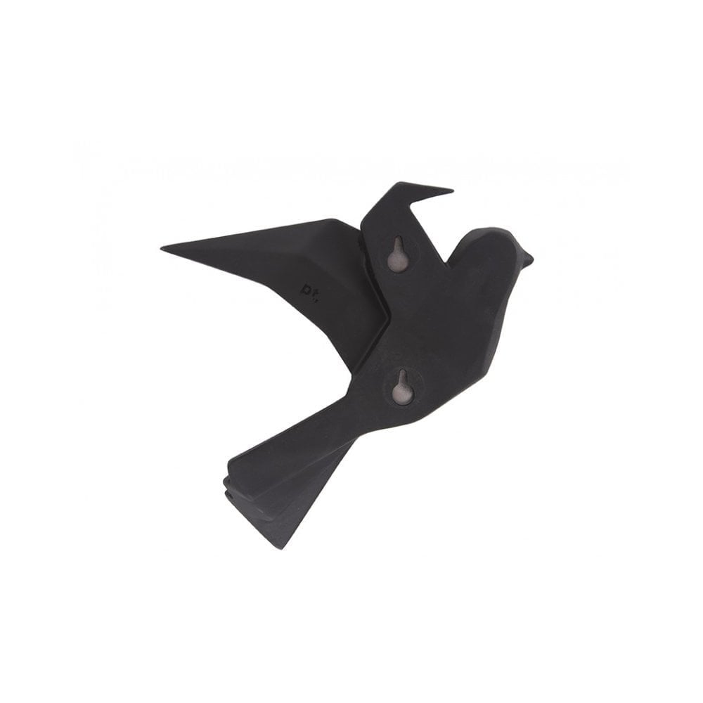 Wall Hanger Origami Bird Small, Black