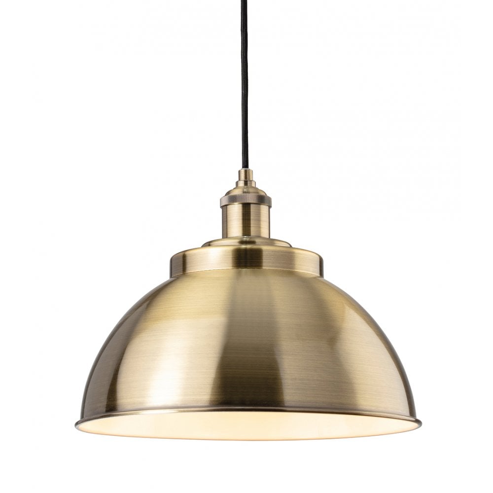 Vintage Brass Genoa Pendant Light