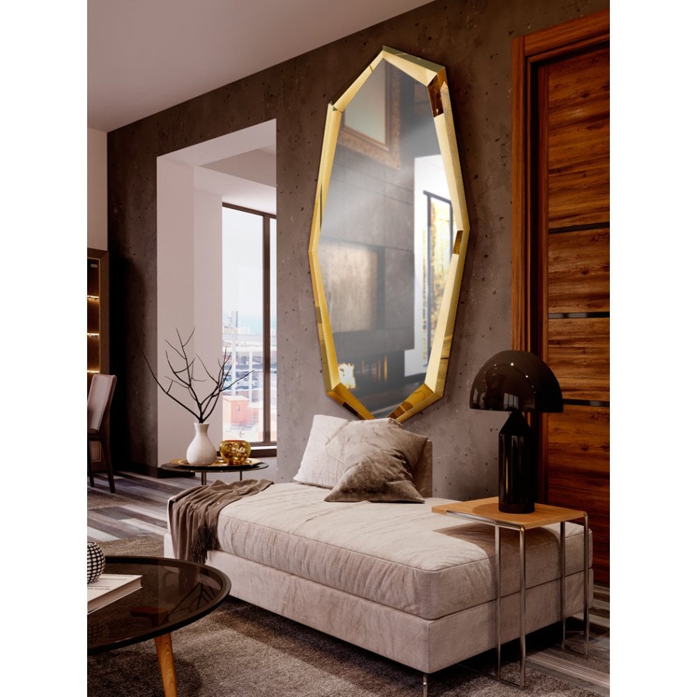Golden Reflections: The London Crystal Mirror