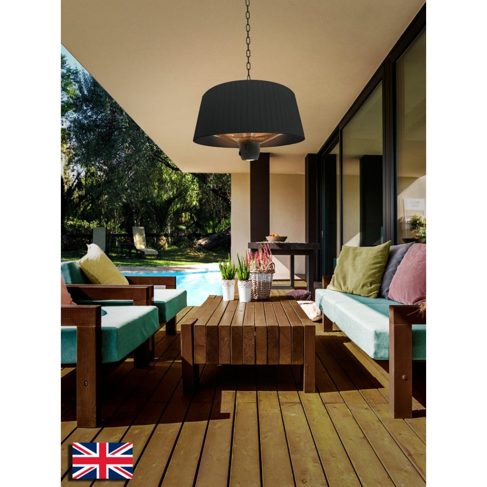 Sleek Suspension Ceiling Heater 1500W with LED Light