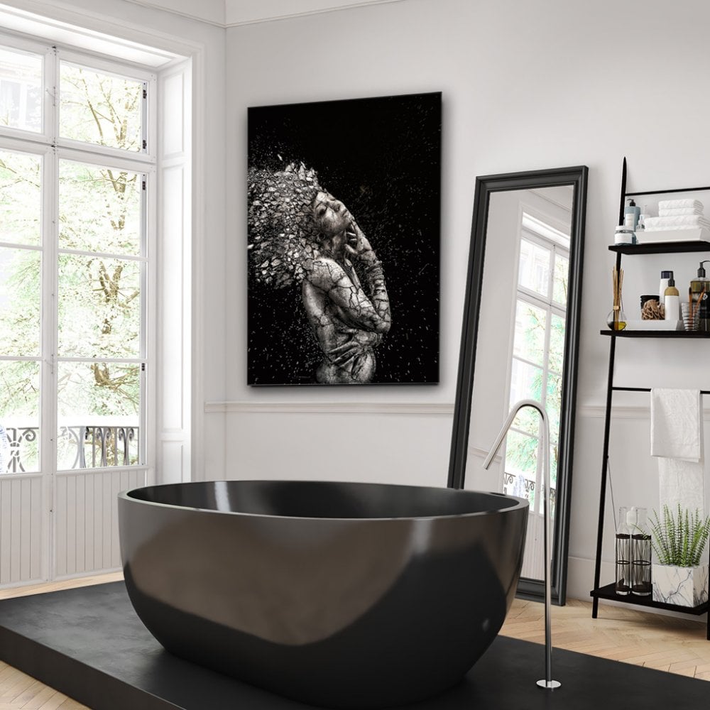 Crystal Clarity: Quebrada's Essence, 80x120