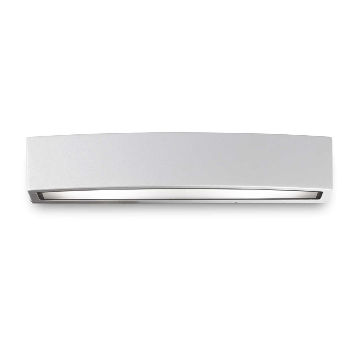 Sleek Grey Andromeda Dual Bulb Wall Sconce