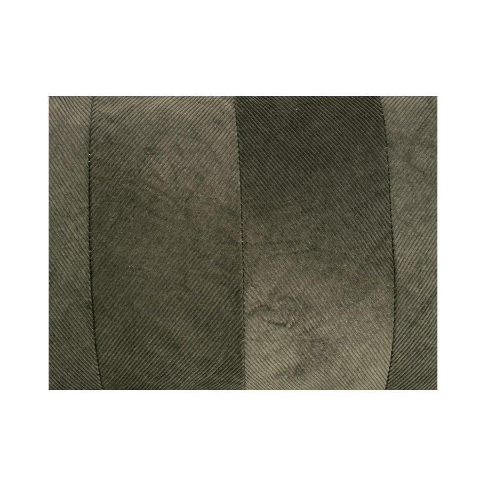Cushion Ribbed Velvet, Moss green, Green