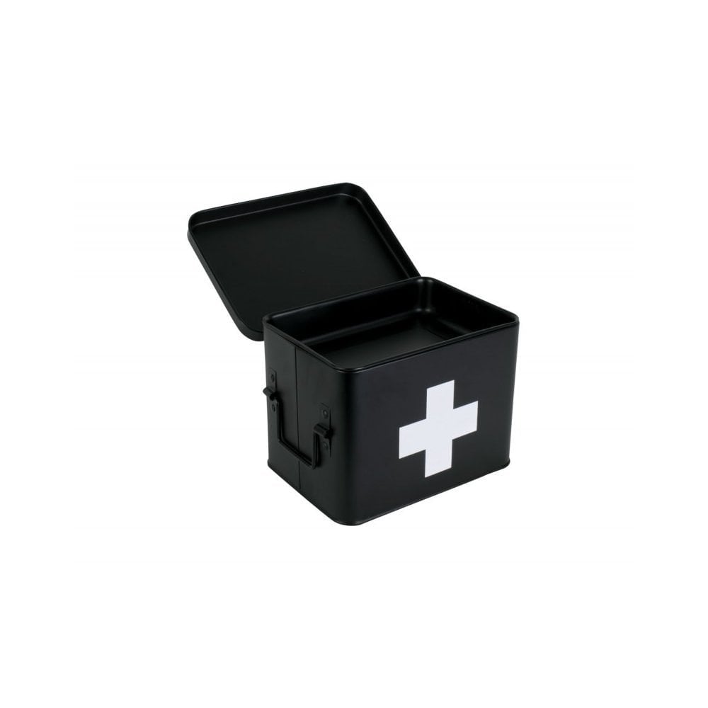 medicine box cross medium, Black