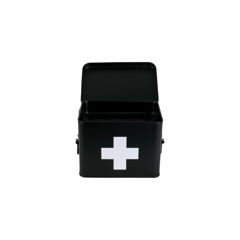 medicine box cross medium, Black