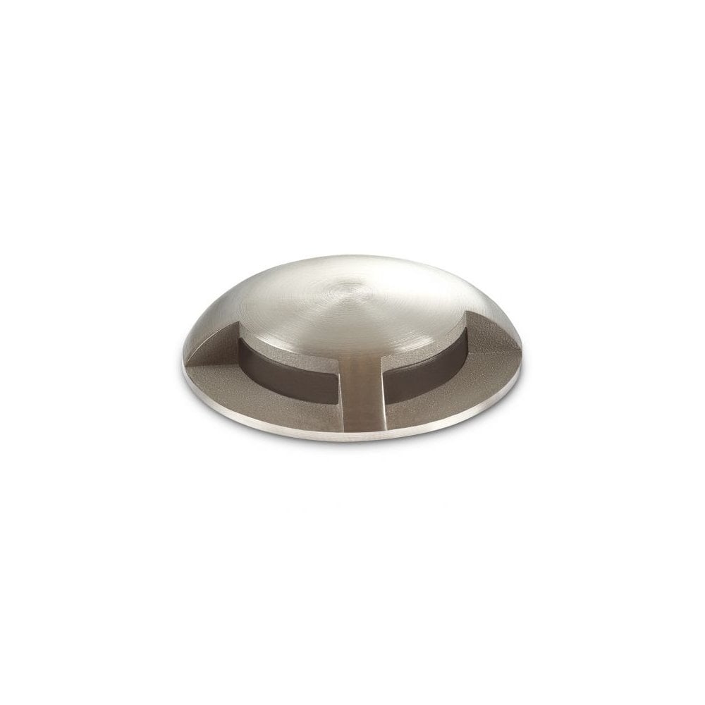 GL100 Brushed Metal Dome Marker Light, Dual-Window Cool White (4K)