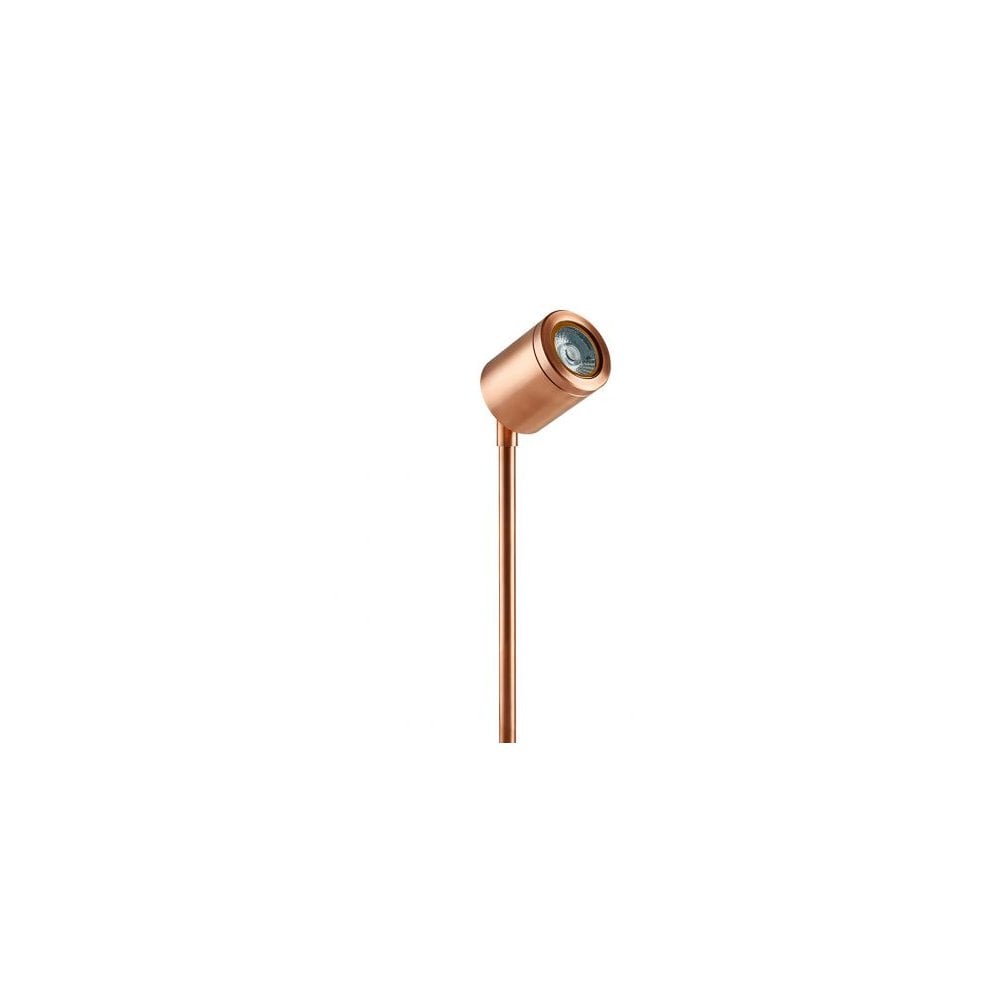 Elegant Copper Spike LED Light - IP65, Warm 2700K, 40° Beam Angle