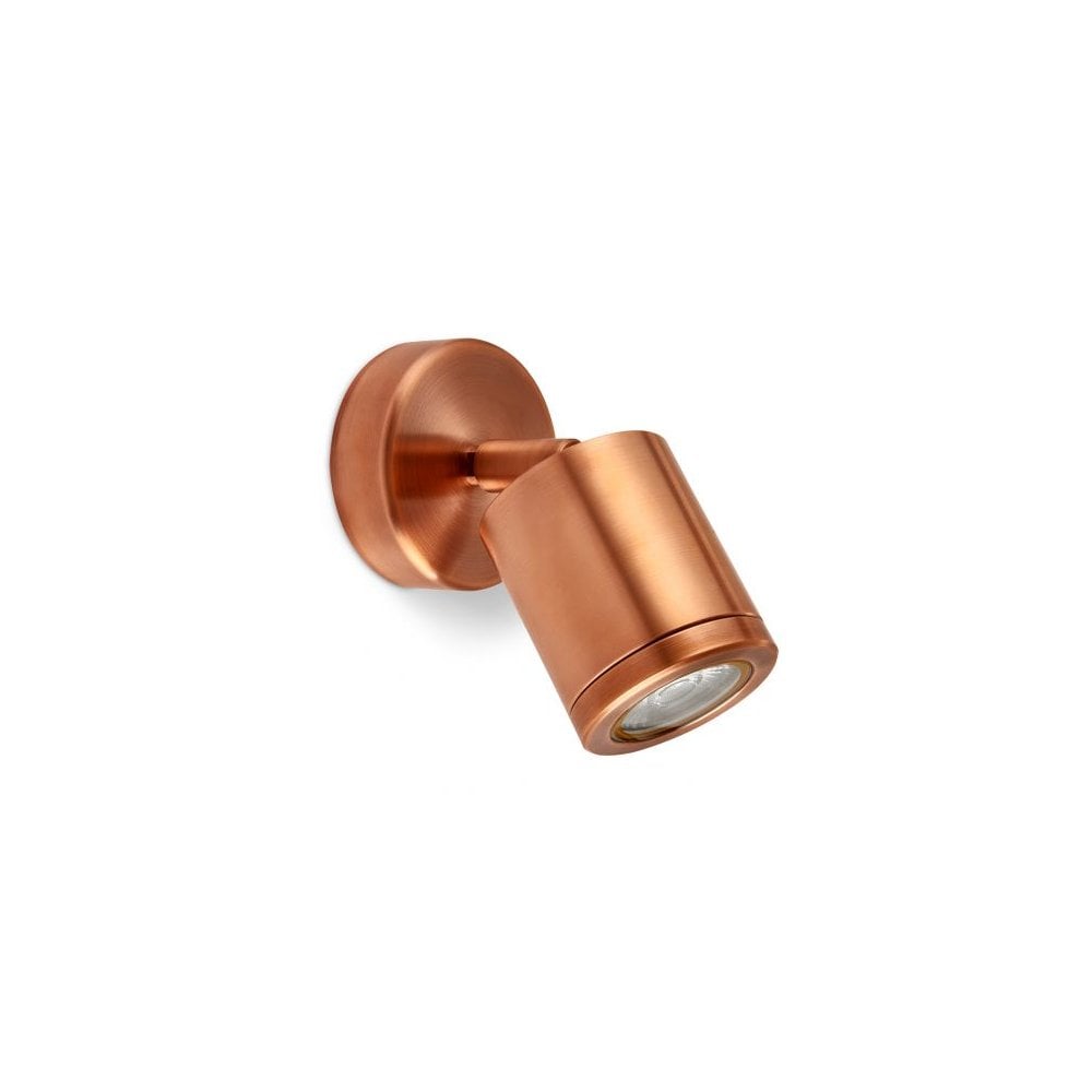 Copper Glow Outdoor LED Wall Light