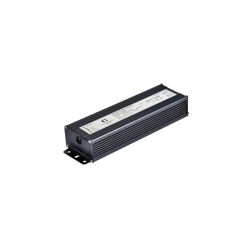 PSDAL 24V Driver: 200W IP66 Power Supply with DALI Dimming