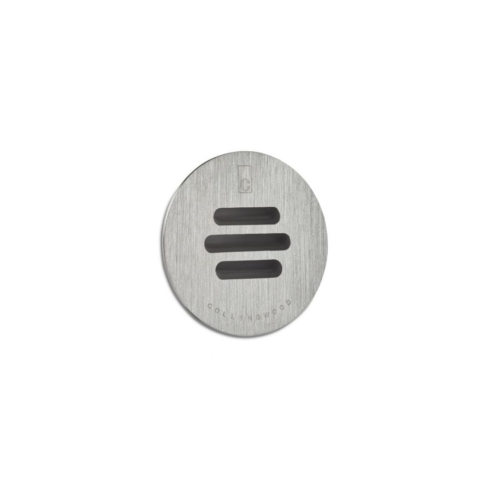 Elegant Brushed Metal 1W Blue LED Ground Light, 30° Beam Angle, IP68 Rated