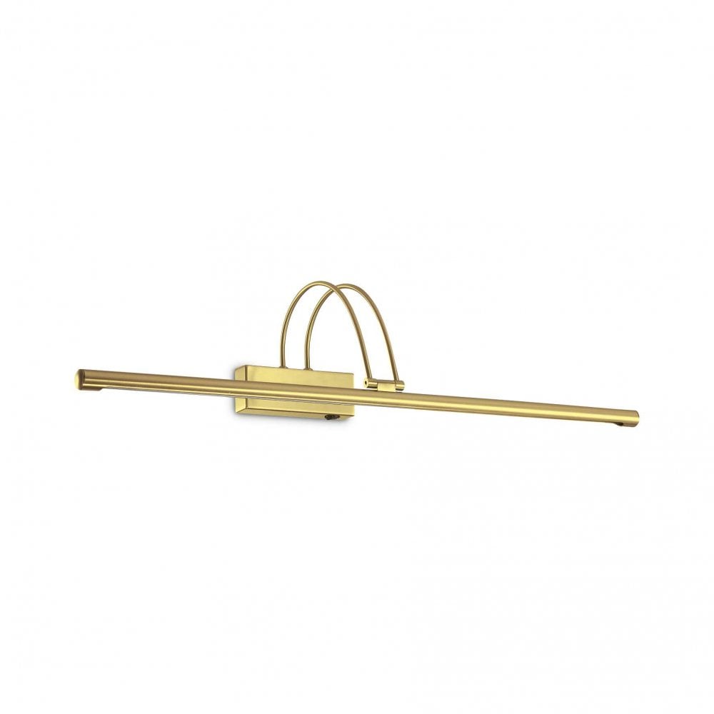 Elegant Satin Brass Bow Wall Light