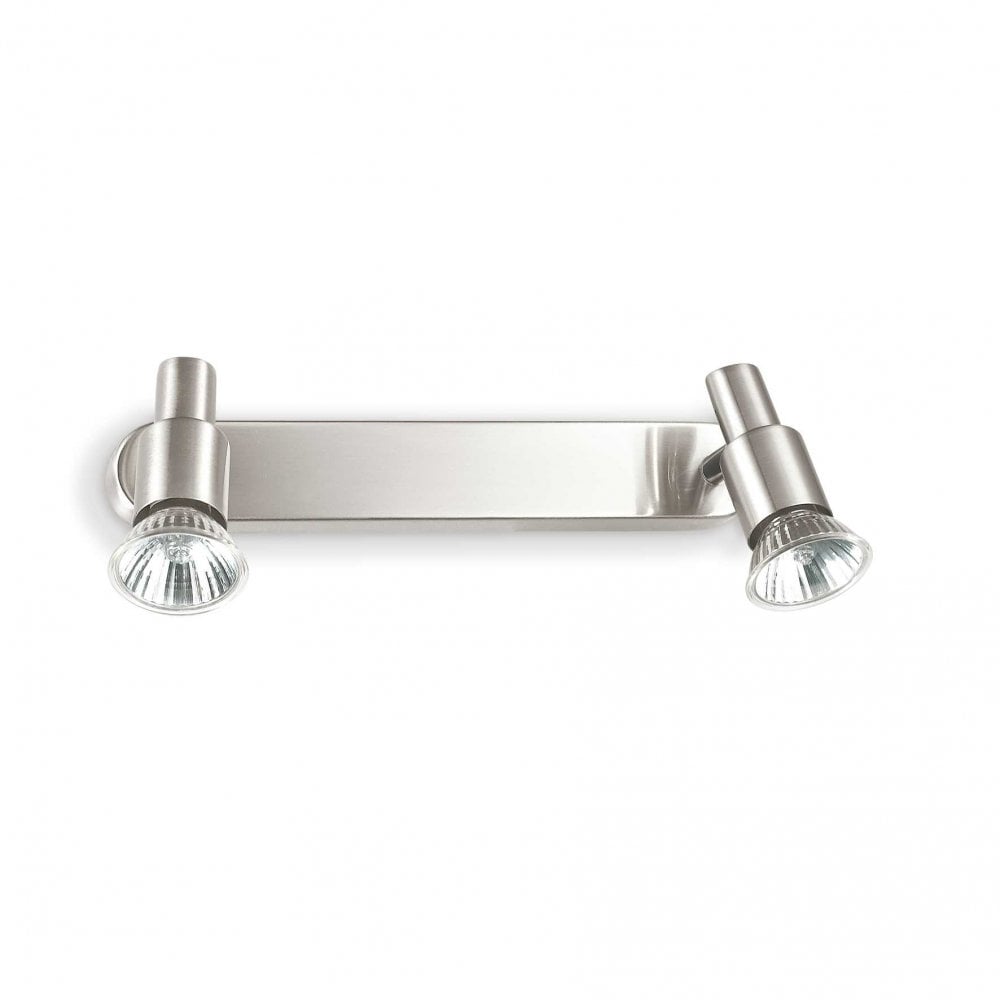 Slem Dual Nickel Wall Light Fixture