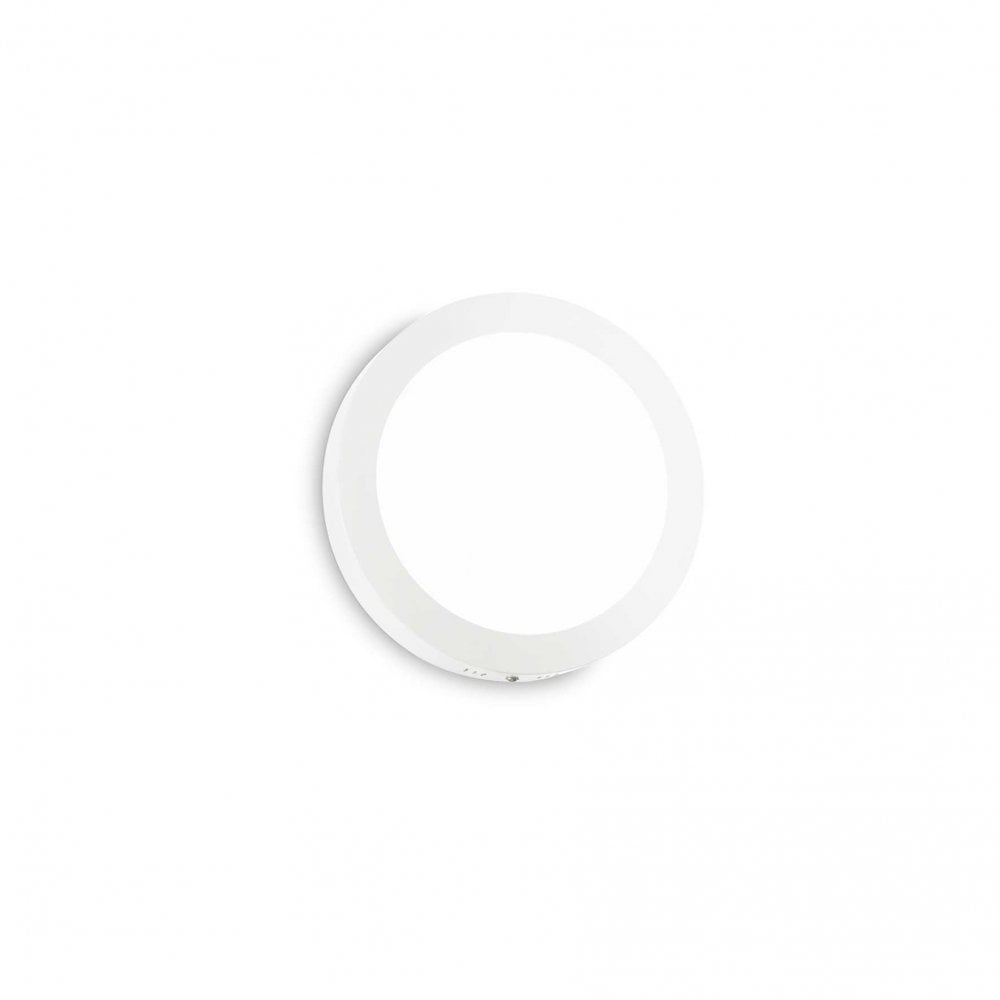 Universal Modern LED Round Wall Light, 12W, White