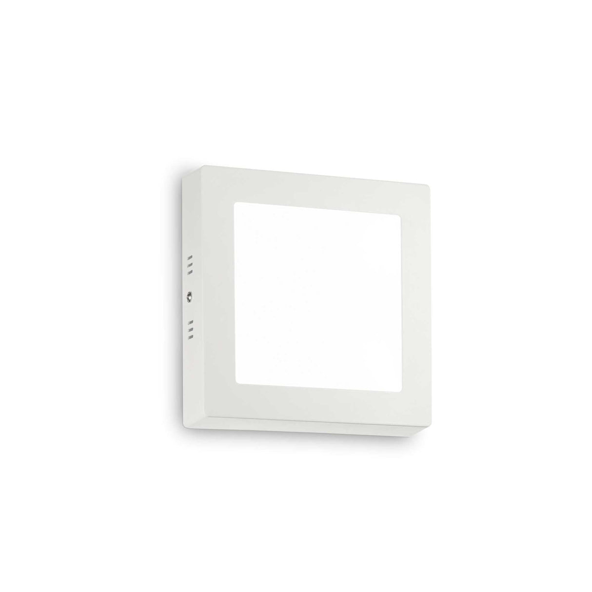 Modern Square Wall Light - 12W LED, White Finish