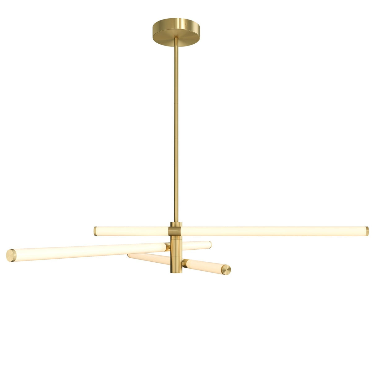 Sleek Gold Axis Pendant Ceiling Light