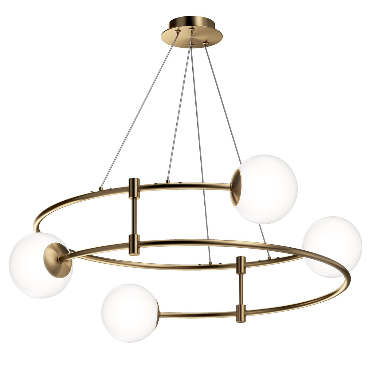 Elegant Gold Harmony Pendant Light