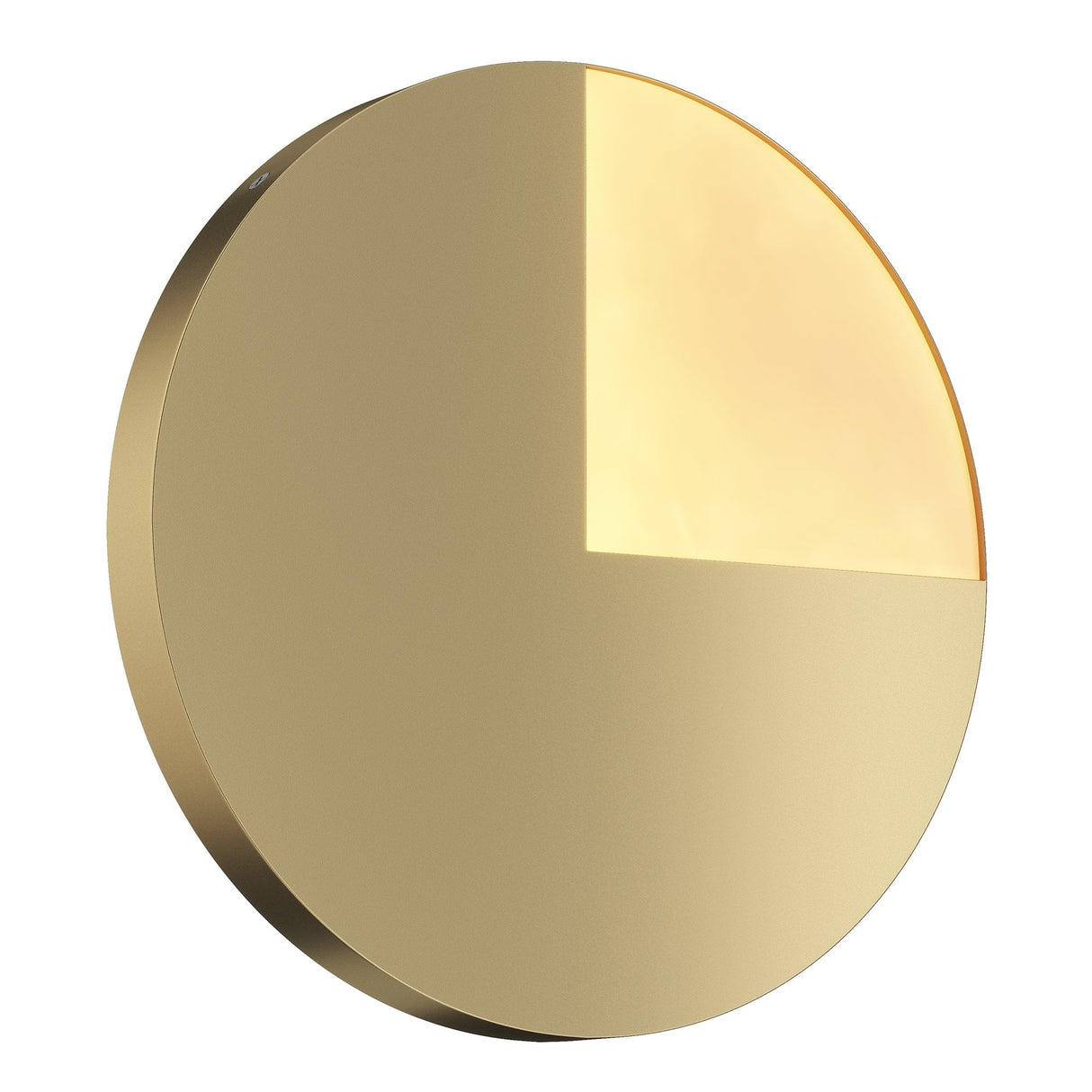 Contemporary Brass Jupiter Wall Sconce